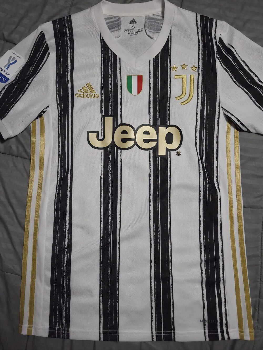 Men's adidas Federico Chiesa Juventus 2020-21 Home Jersey - Small